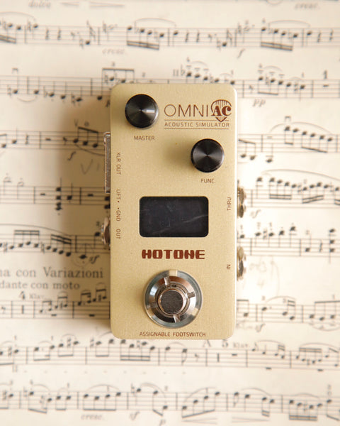 Hotone Omni AC Acoustic Simulator Pedal Pre-Owned