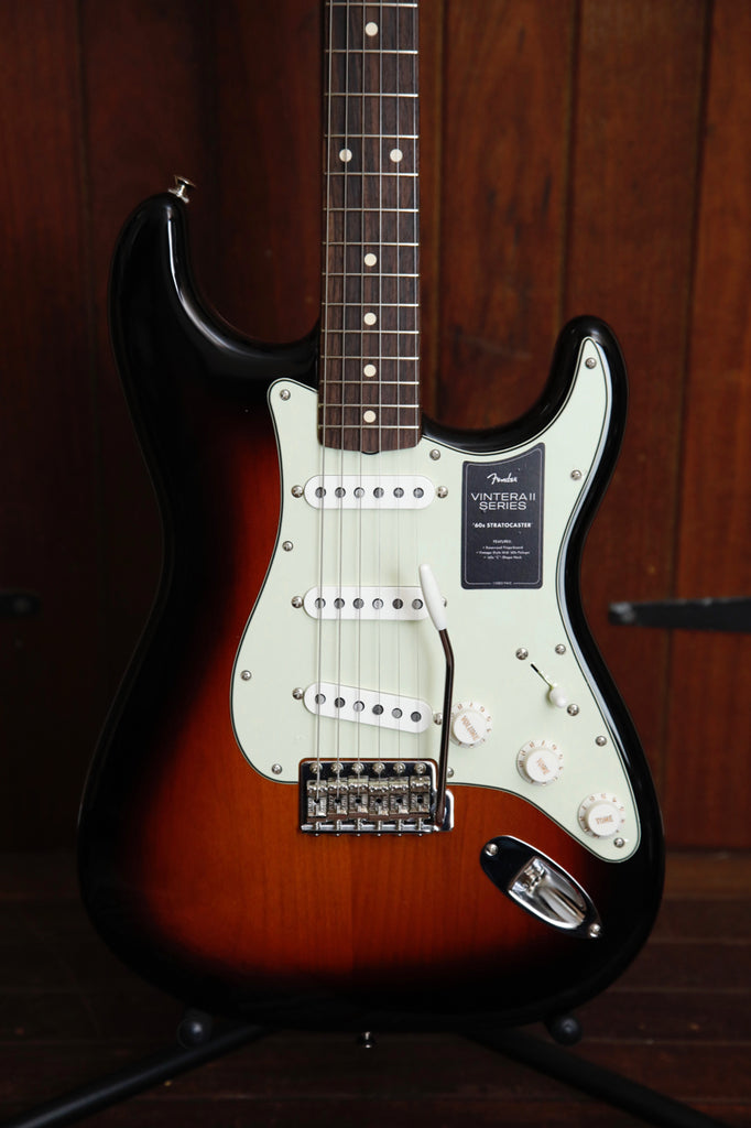 Fender Vintera II '60s Stratocaster 3-Tone Sunburst Electric Guitar