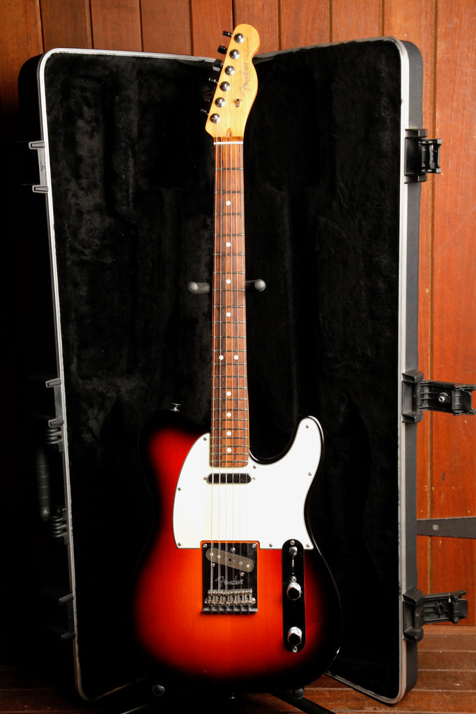 Fender American Standard Telecaster 3-Tone Sunburst Electric Guitar 2012 Pre-Owned