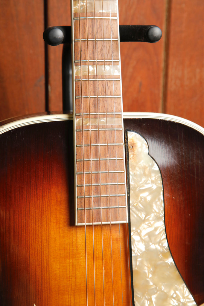 Isana Deluxe Archtop Acoustic Guitar Made in Germany Vintage 1950s Pre-Owned