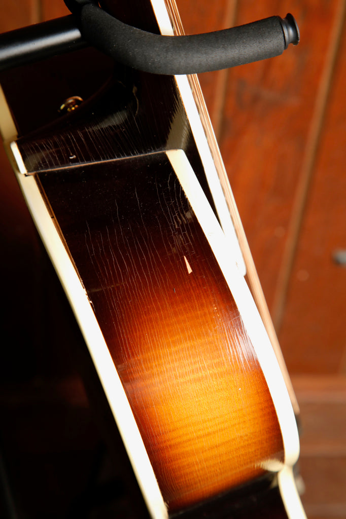 Isana Deluxe Archtop Acoustic Guitar Made in Germany Vintage 1950s Pre-Owned