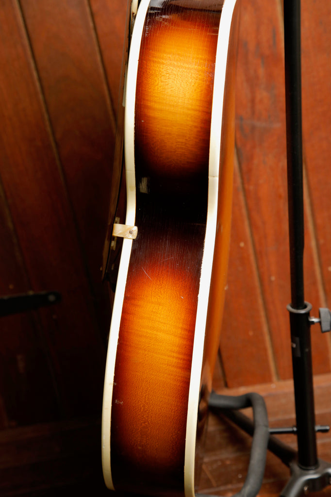 Isana Deluxe Archtop Acoustic Guitar Made in Germany Vintage 1950s Pre-Owned