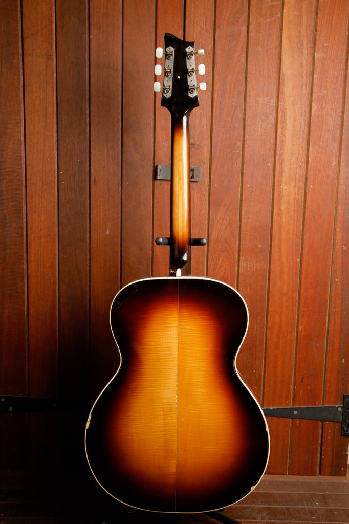 Isana Deluxe Archtop Acoustic Guitar Made in Germany Vintage 1950s Pre-Owned