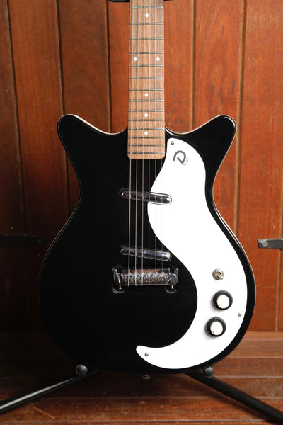 Danelectro '59M NOS+ Black Double Cut Electric Guitar Pre-Owned
