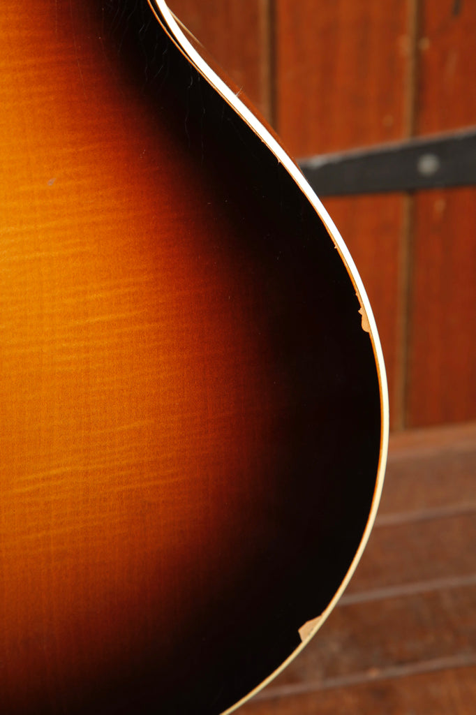 Isana Deluxe Archtop Acoustic Guitar Made in Germany Vintage 1950s Pre-Owned