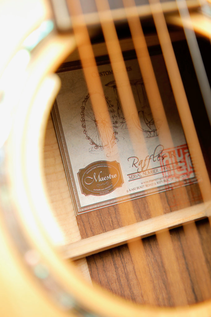 Maestro Custom Series Raffles IR Acoustic-Electric Guitar Pre-Owned