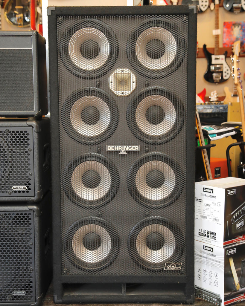 Behringer Ultrabass BB810 8x10" 2400-Watt Bass Speaker Cabinet Pre-Owned