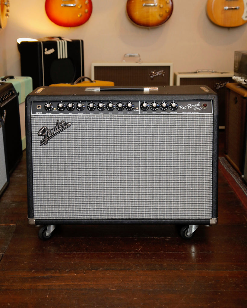 Fender Pro Tube Pro Reverb Amp 50-Watt 1x12" Valve Guitar Combo Amplifier Pre-Owned