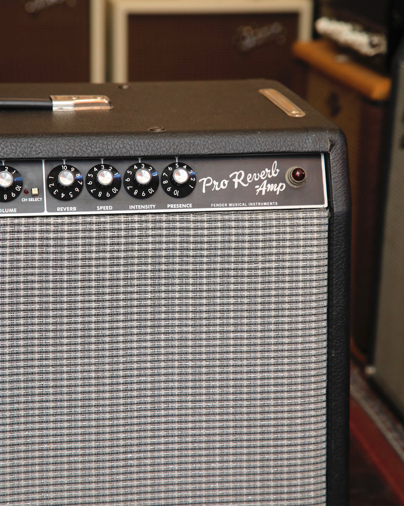 Fender Pro Tube Pro Reverb Amp 50-Watt 1x12" Valve Guitar Combo Amplifier Pre-Owned