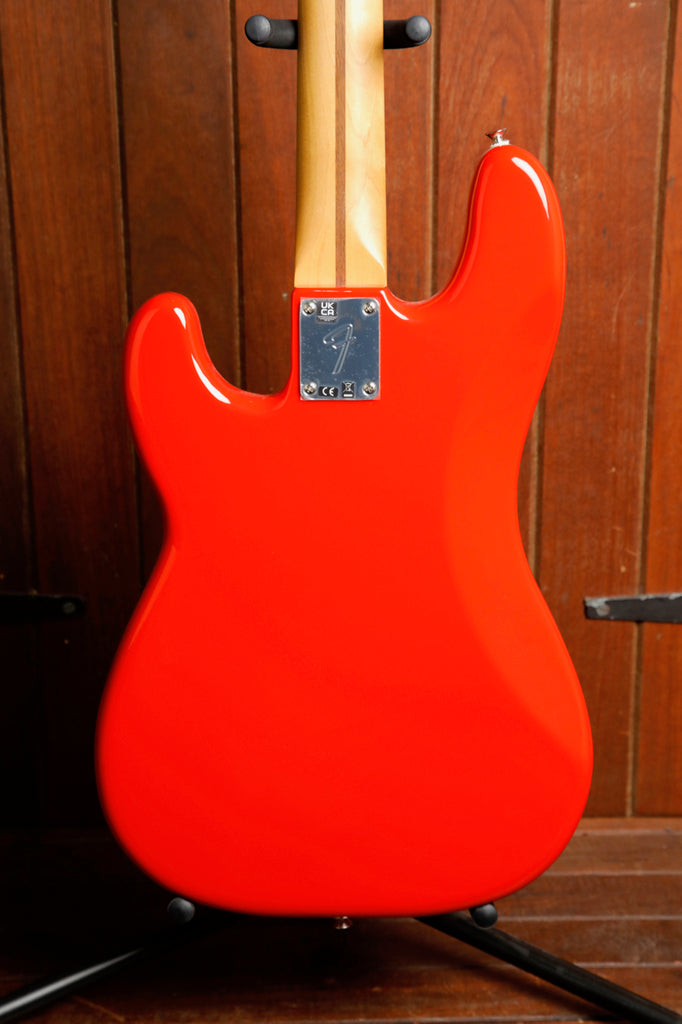 Fender Player II Precision Bass Coral Red Bass Guitar Pre-Owned