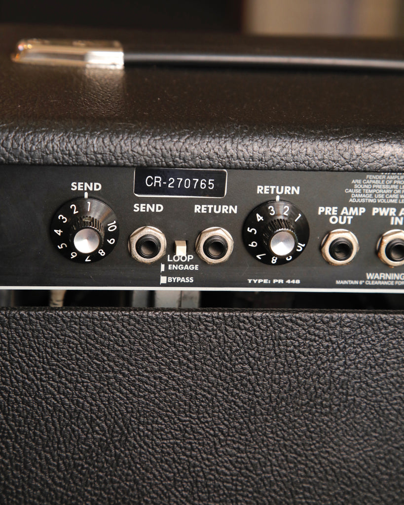 Fender Pro Tube Pro Reverb Amp 50-Watt 1x12" Valve Guitar Combo Amplifier Pre-Owned