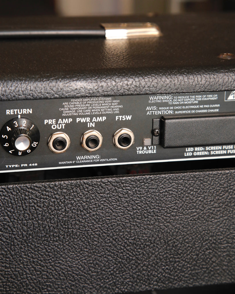 Fender Pro Tube Pro Reverb Amp 50-Watt 1x12" Valve Guitar Combo Amplifier Pre-Owned