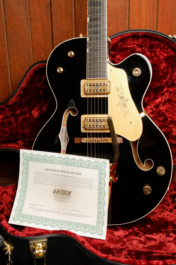 Gretsch G6120 Chet Atkins Black Hollowbody Electric Guitar 2012 Pre-Owned