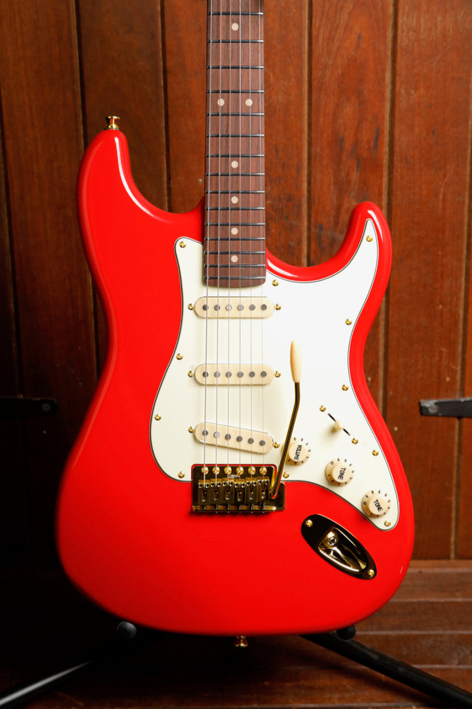 JET Guitars JS-380 RD G Red SSS Electric Guitar