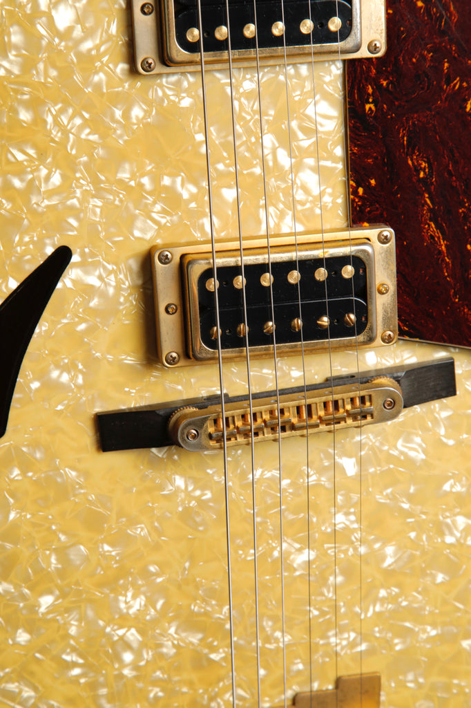 Italia Torino Pearloid Hollowbody Electric Guitar Pre-Owned