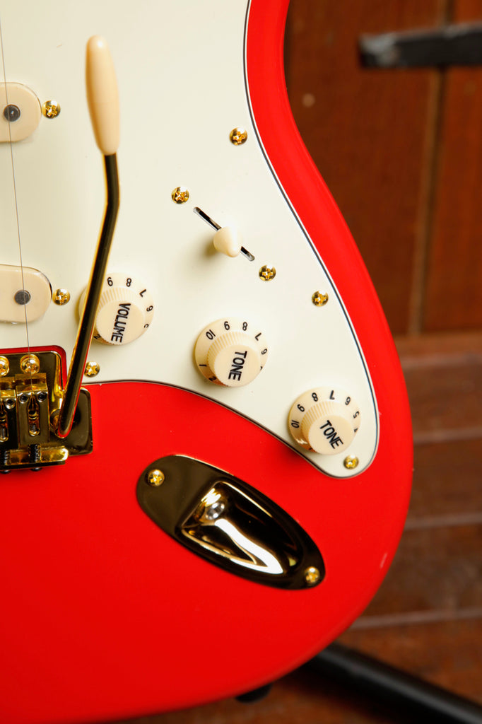 JET Guitars JS-380 RD G Red SSS Electric Guitar