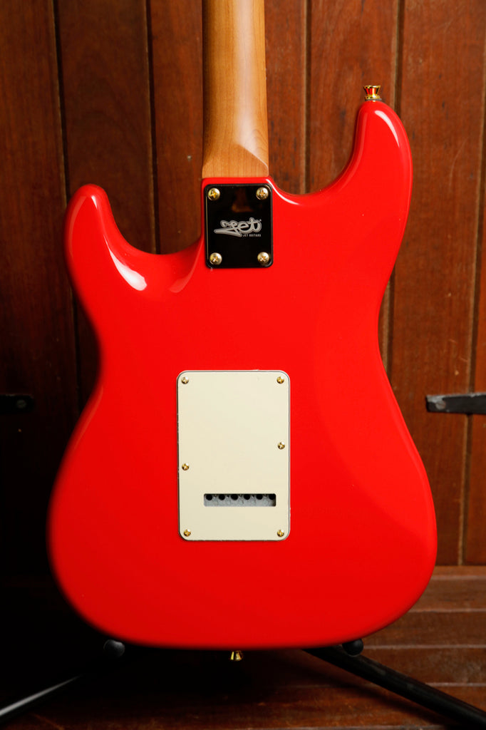 JET Guitars JS-380 RD G Red SSS Electric Guitar