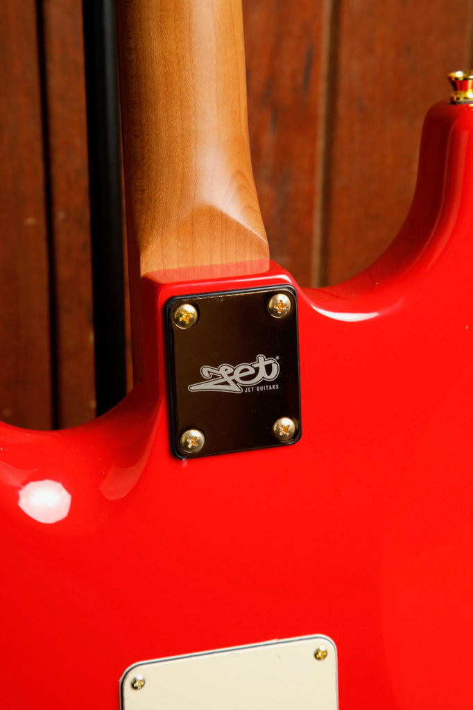 JET Guitars JS-380 RD G Red SSS Electric Guitar
