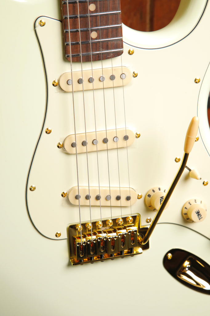 JET Guitars JS-380 OW G SSS Olympic White Electric Guitar