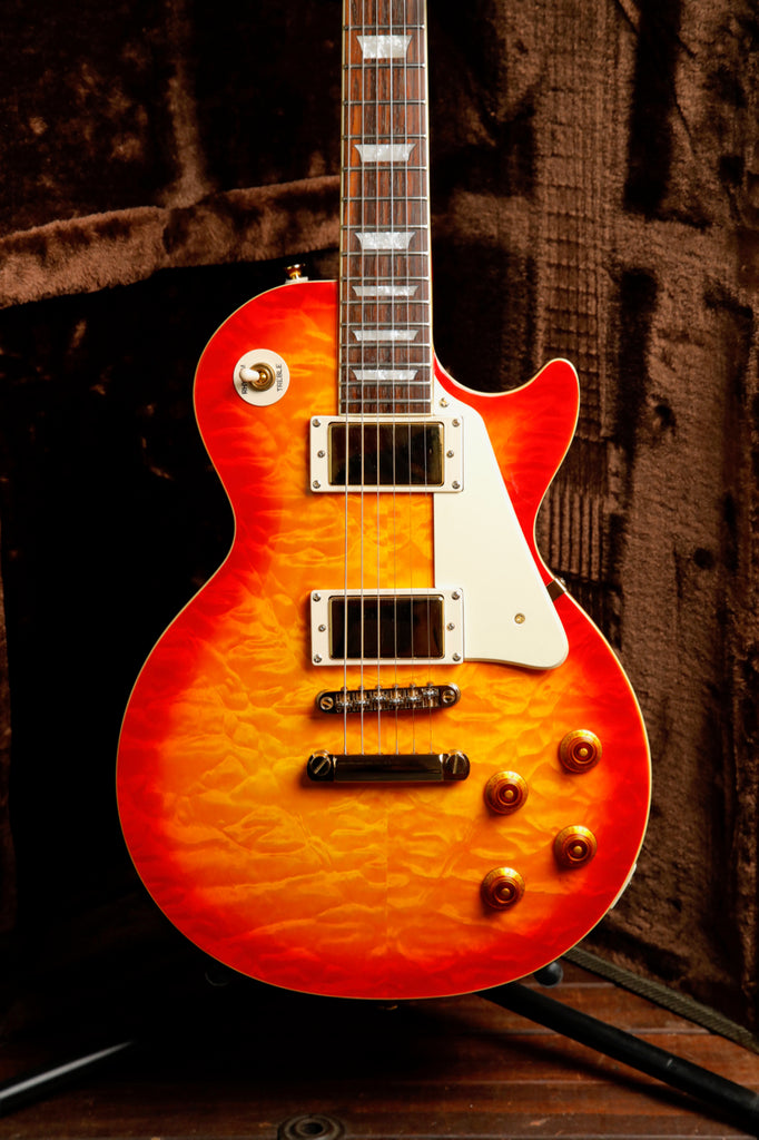 Epiphone Les Paul Ultra Cherry Sunburst Electric Guitar 2008 Pre-Owned