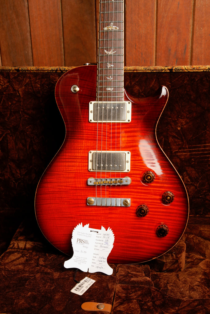 PRS SC58 Dark Cherry Burst Electric Guitar 2010 Pre-Owned