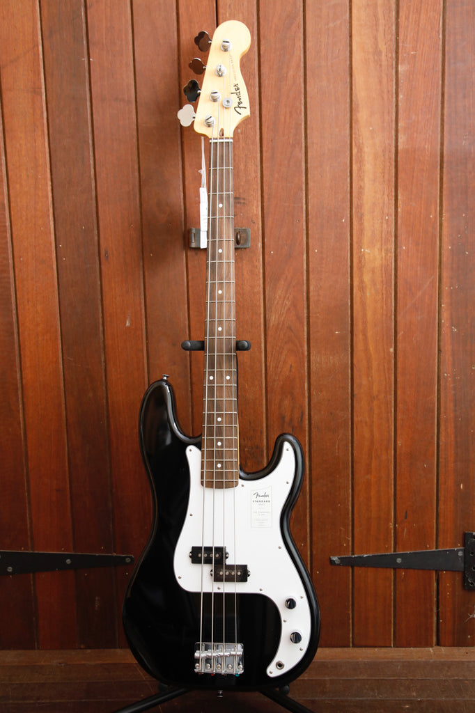 Fender Standard Precision Bass Black Bass Guitar