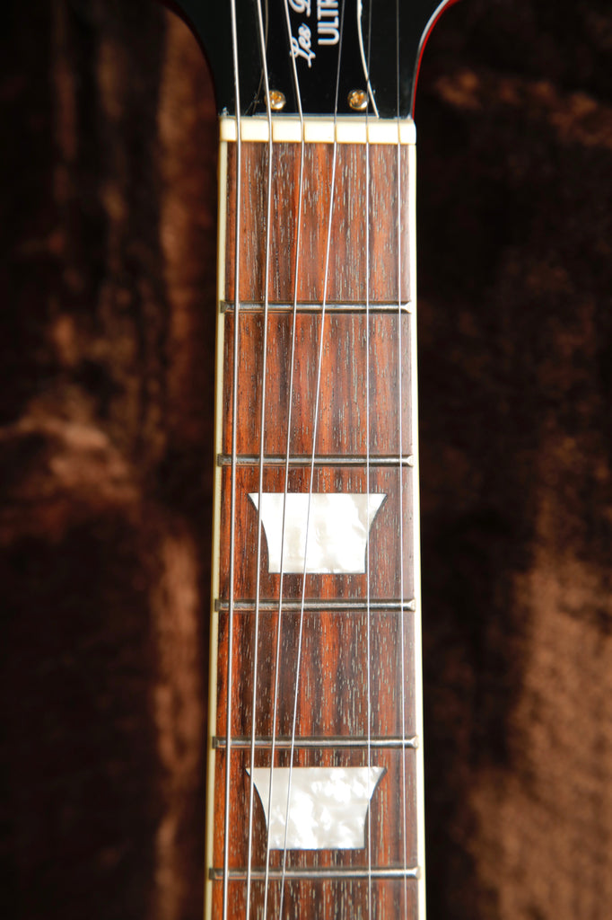 Epiphone Les Paul Ultra Cherry Sunburst Electric Guitar 2008 Pre-Owned