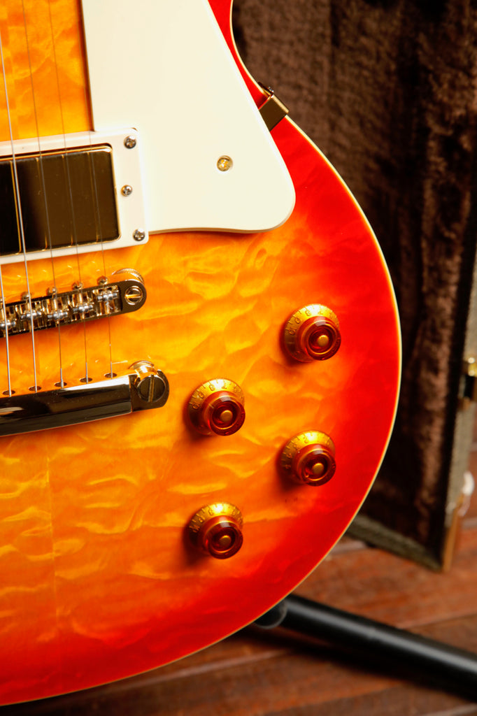 Epiphone Les Paul Ultra Cherry Sunburst Electric Guitar 2008 Pre-Owned