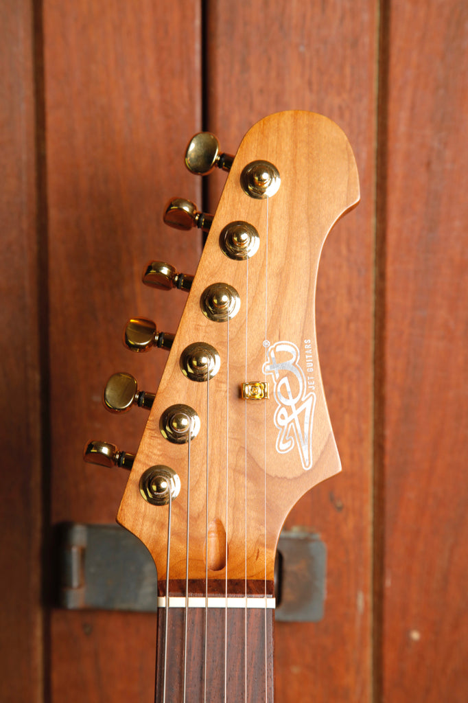 JET Guitars JS-480 BK G Black HSS Electric Guitar