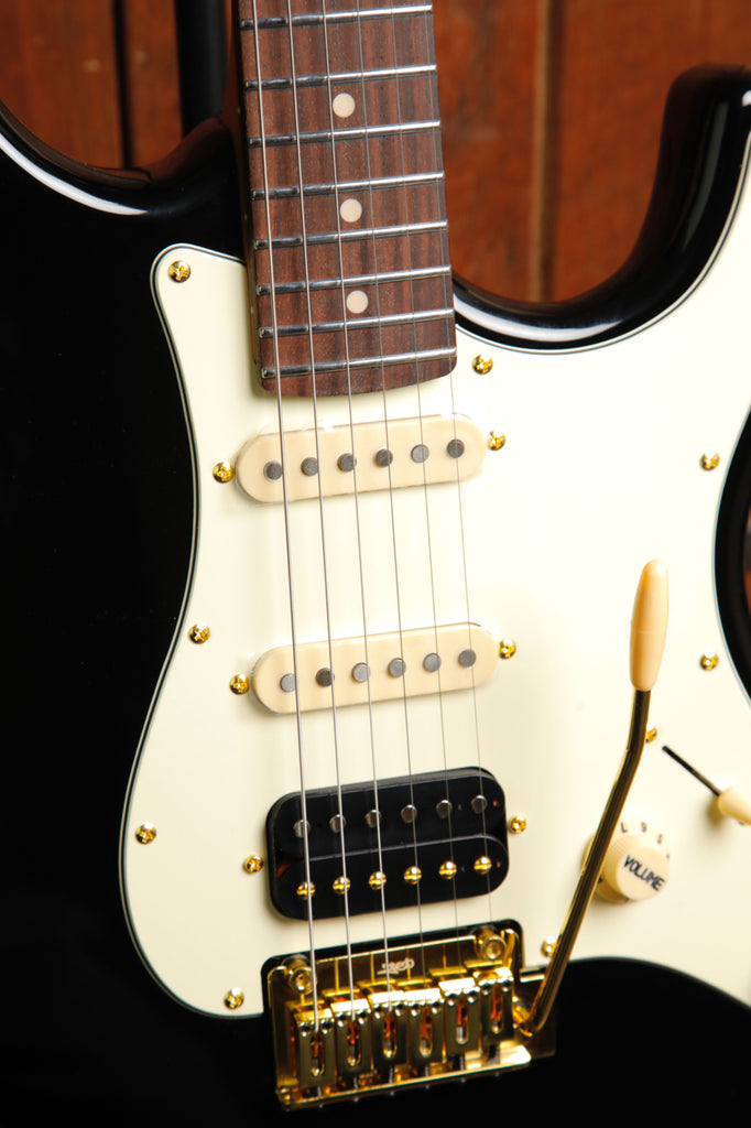JET Guitars JS-480 BK G Black HSS Electric Guitar