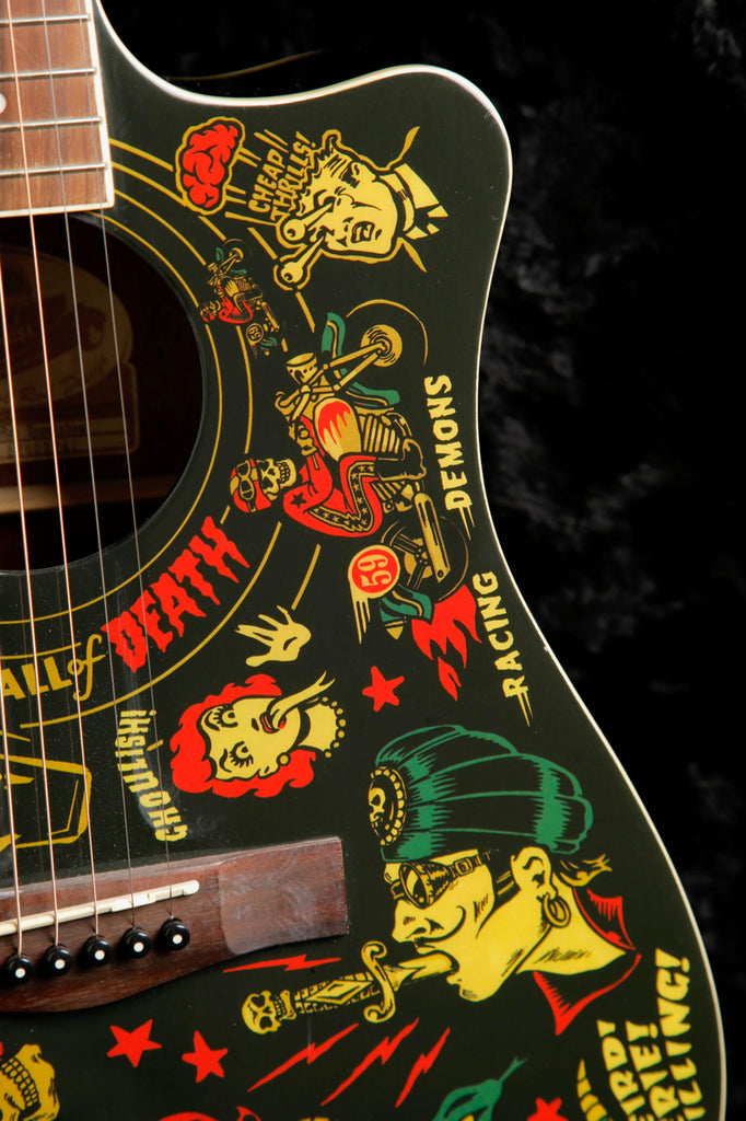 Fender Vince Spook Show T-Bucket Dreadnought Acoustic-Electric Guitar Pre-Owned