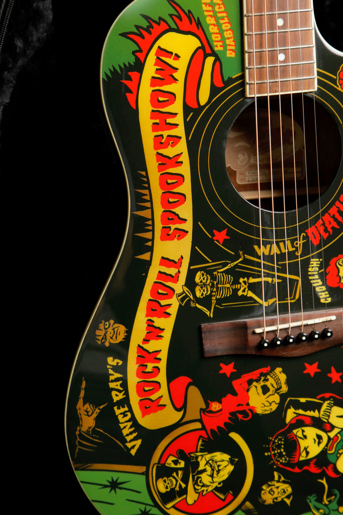 Fender Vince Spook Show T-Bucket Dreadnought Acoustic-Electric Guitar Pre-Owned