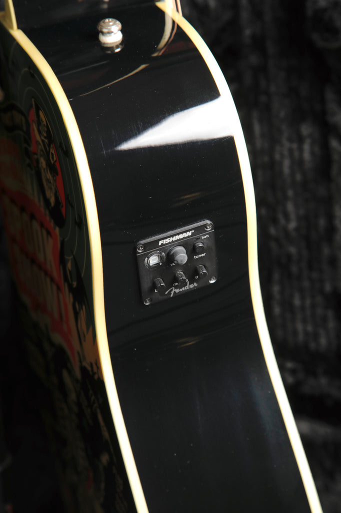 Fender Vince Spook Show T-Bucket Dreadnought Acoustic-Electric Guitar Pre-Owned