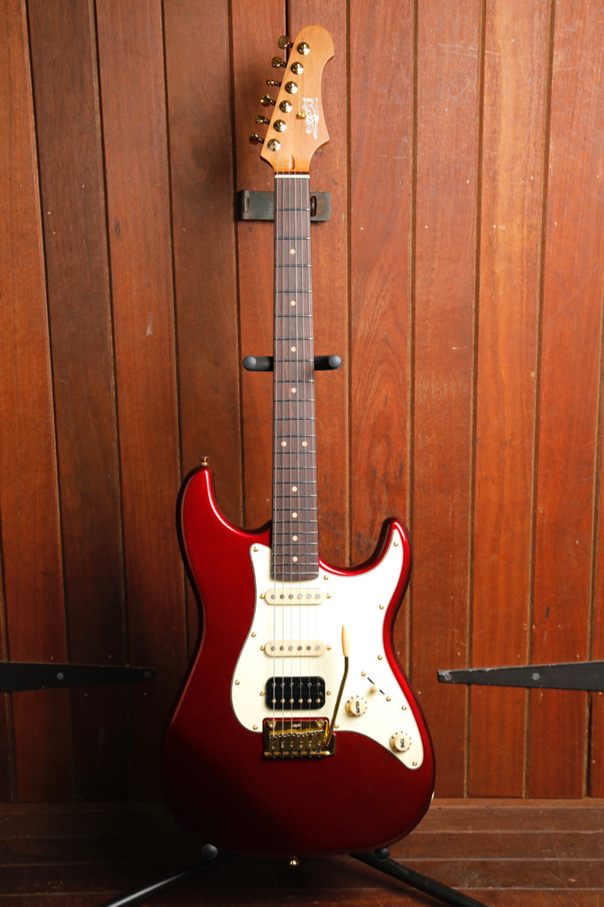 JET Guitars JS-480 WR G Wine Red HSS Electric Guitar