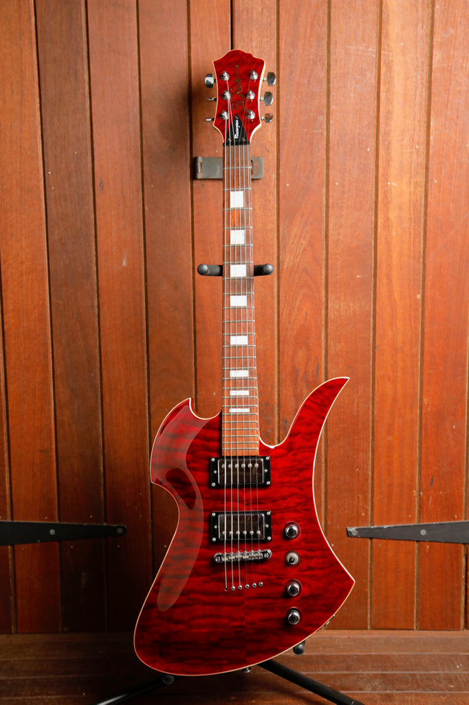 B.C. Rich Mockingbird Masterpiece Dragons Blood Electric Guitar Pre-Owned