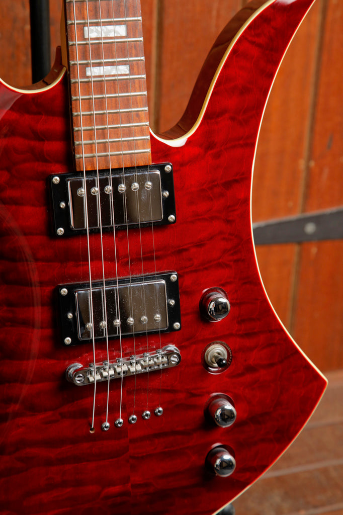 B.C. Rich Mockingbird Masterpiece Dragons Blood Electric Guitar Pre-Owned