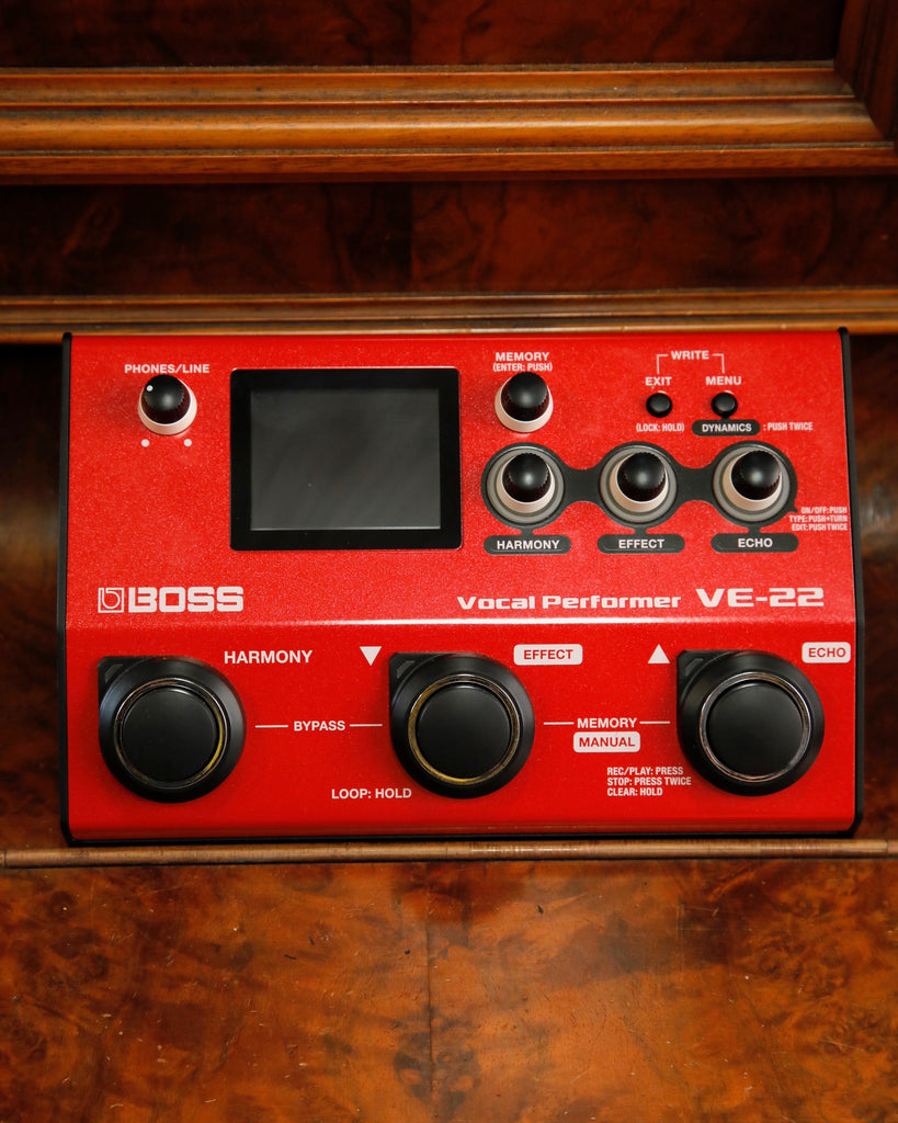 Boss VE-22 Vocal Performer Pedal Pre-Owned