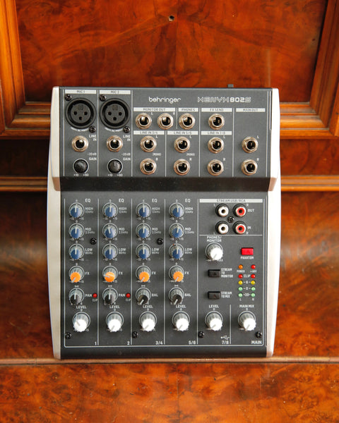 Behringer Xenyx 802S Analogue 8-Input Mixer Pre-Owned
