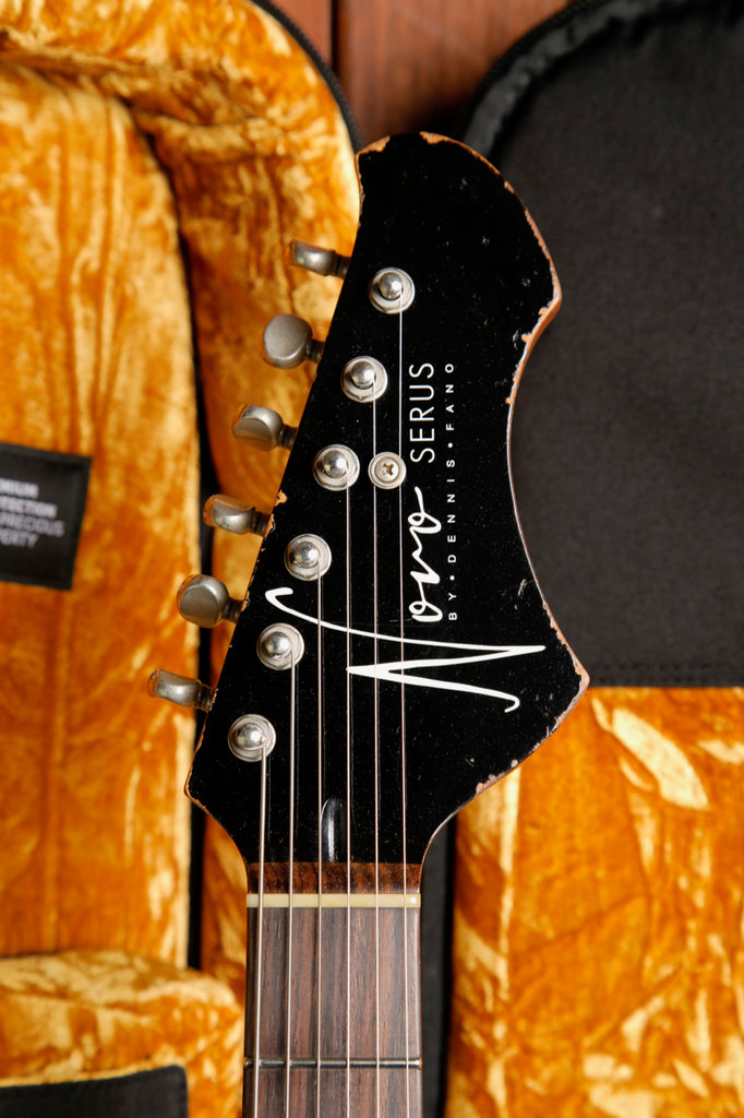 Novo Serus J Custom Bull Black over '64 3-Tone Burst Electric Guitar