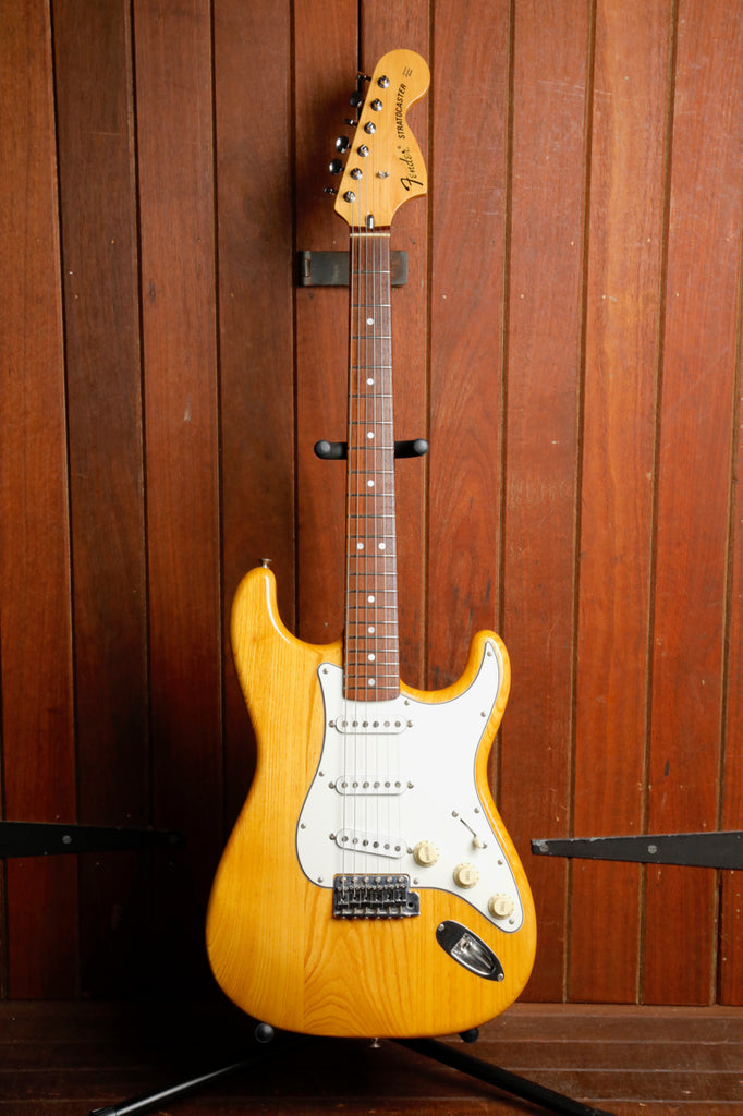 Fender Japan ST71-85TX Stratocaster Natural Ash Electric Guitar 1999 Pre-Owned