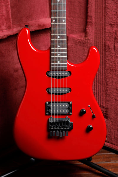 Daion Performer HSS Red Solidbody Electric Guitar Pre Owned