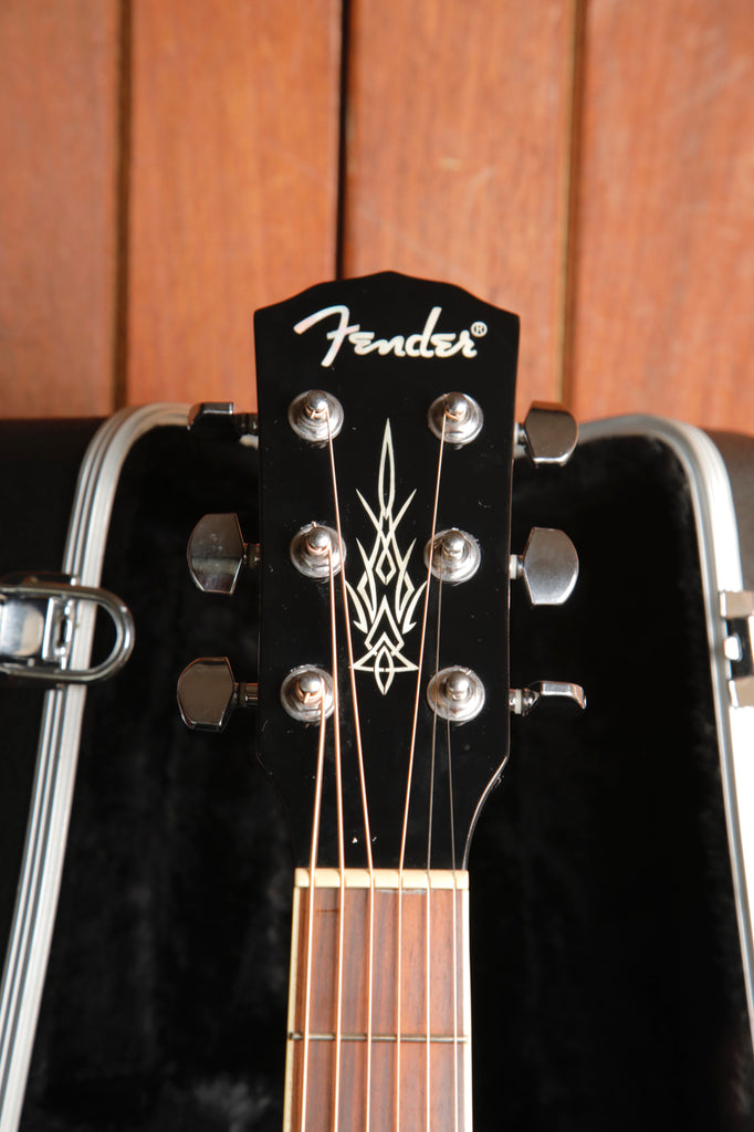 Fender Vince Ray Outer Space Bucket Dreadnought Acoustic-Electric Guitar Pre-Owned