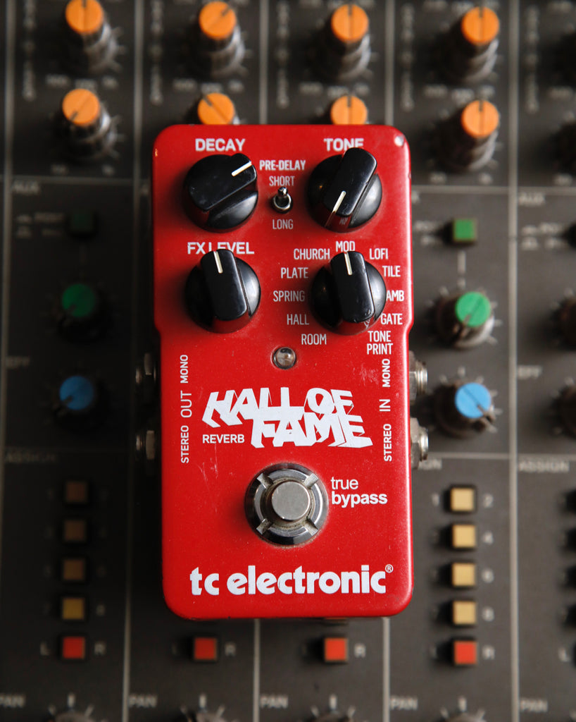 TC Electronic Hall Of Fame Reverb Pedal Pre-Owned