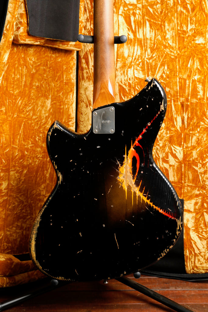 Novo Serus J Custom Bull Black over '64 3-Tone Burst Electric Guitar
