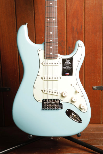 Fender Limited Edition American Professional Classic Stratocaster w/Silent System Daphne Blue