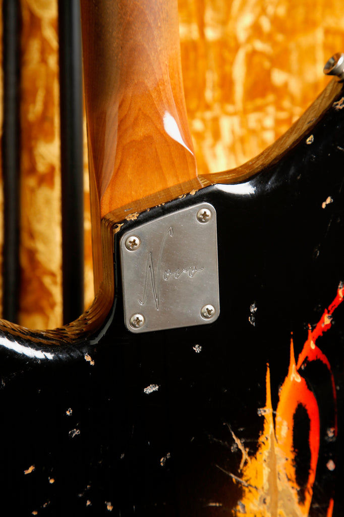 Novo Serus J Custom Bull Black over '64 3-Tone Burst Electric Guitar