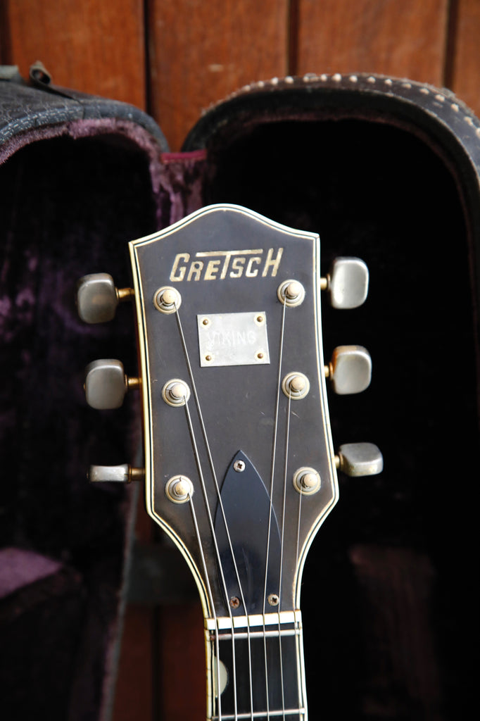 Gretsch Viking 6187 Shaded Golden Sunburst Hollowbody Electric Guitar 1972 Pre-Owned