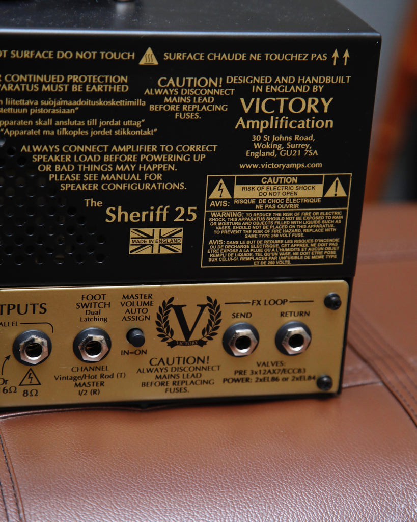 Victory Amps VS25H Sheriff Lunch Box Amp Head