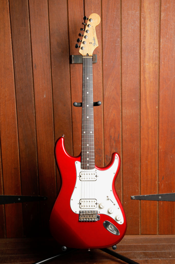 Fender Japan ST-43HM Stratocaster Candy Apple Red Electric Guitar 2004 Pre-Owned