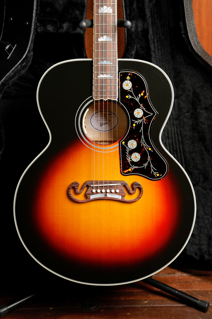 Gibson SJ-200 Standard Maple Tri Burst Acoustic-Electric Guitar
